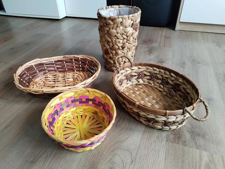 Proutěné košíky, 
