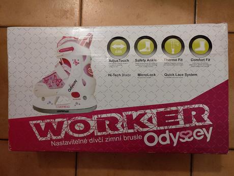 Nastavitelné brusle worker vel. 32-35, 33