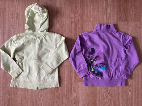 Dívčí mikiny - 2ks - wolf, wolf,128