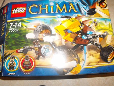 Lego 70002 chima lennoxův lví útok,