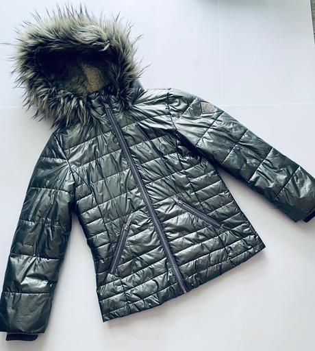 Stříbrná bunda přechod./slabá zima next - v.10 let, next,140