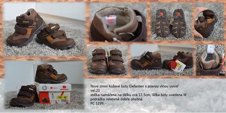 Zimní kožené boty elefanten s pravou vlnou uvnitř, elefanten,21