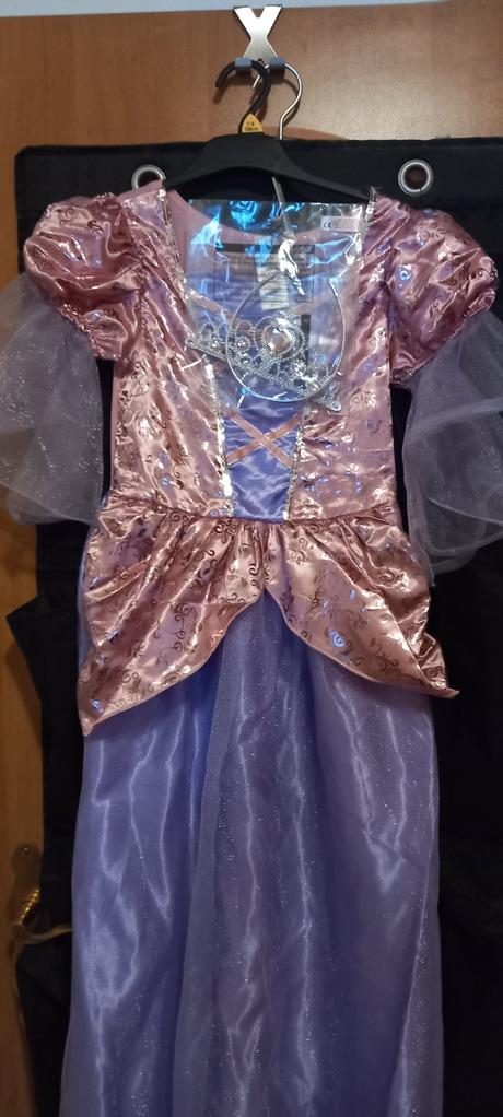 Karnevalová maska  princezna locika vel. 7  let, 