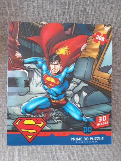 3d puzzle supermana nové, 