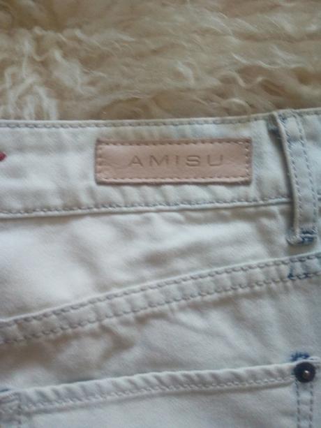 Riflová sukně amisu jeans,vel.xs, amisu,34