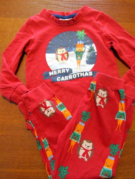 Vánoční bavlněné pyžamo vel 86-92, 92