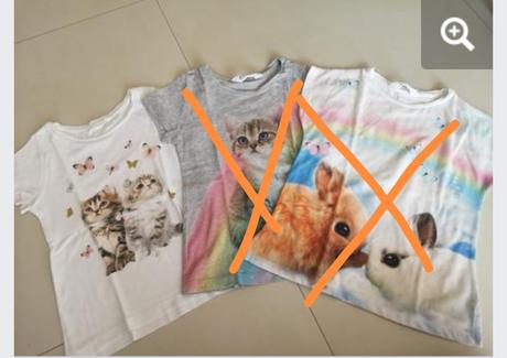 Tricka 110/116, h&m,110