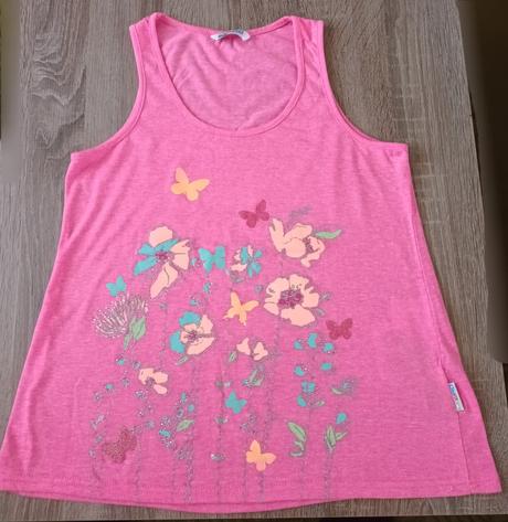 Dívčí letní triko růžové lewro, lewro,152