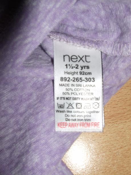 Tričko cutie zn. next, next,92