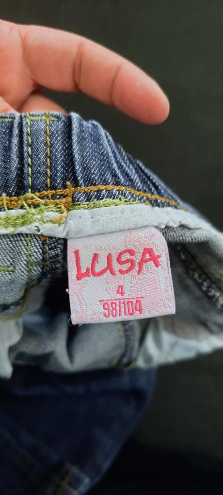 Dívčí džíny značky lusa, vel. 98/104, lusa,98