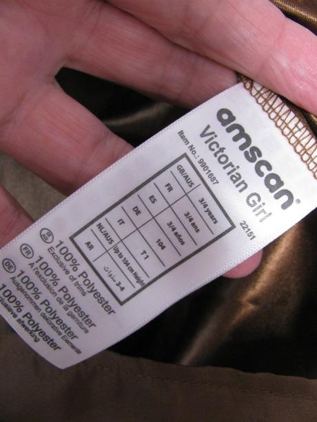 Kostým-švadlenka, kuchařka, viktoriánský styl., 