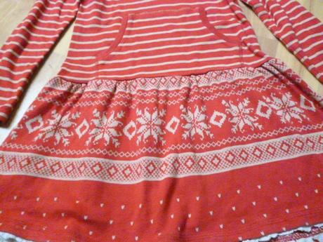 Vánoční šaty next vel. 8 l, 128