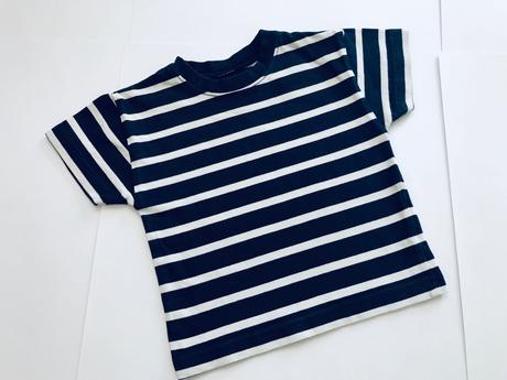 Triko modro bílé - v.3/6 měs., 68