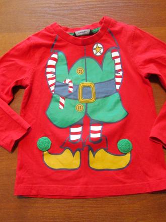 Vánoční bavlněné triko vel 98, 98