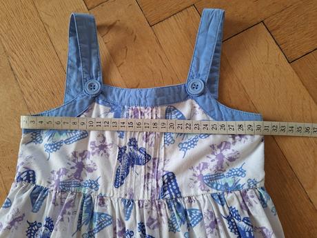 Šaty motýlek vel. 128, dopodopo,128
