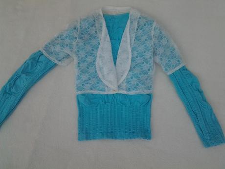 Krajkove bolero bolerko, s