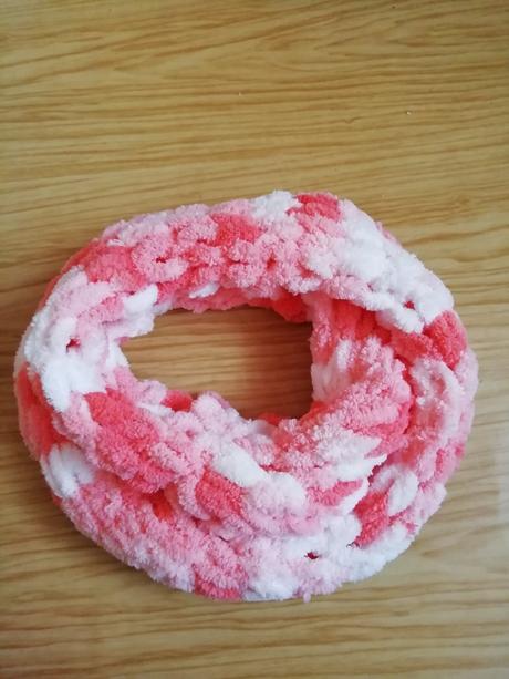 Měkký pletený nákrčník puffy (barva na přání), 