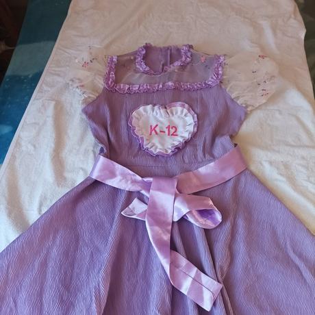 Fialové šaty melani martinez, xl