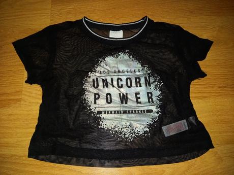 Tričko unicorn power 2v1, f&f,134