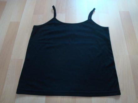 Tílko letní - černé, l