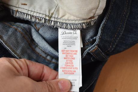 Kraťasy vel. 11 - 12 let, denim co,152