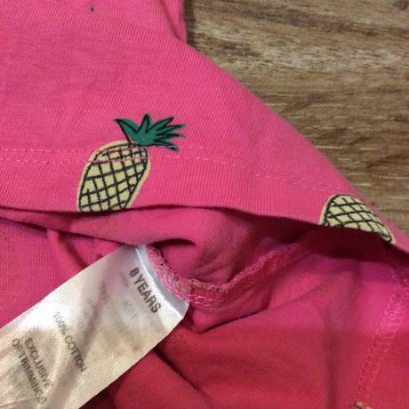 Bavlněné šaty s ananasy, matalan,128