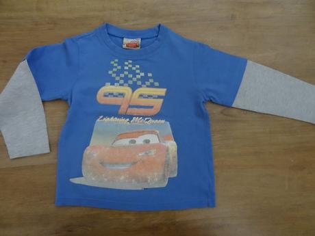 4x tričko s dlouhým rukávem, disney,110