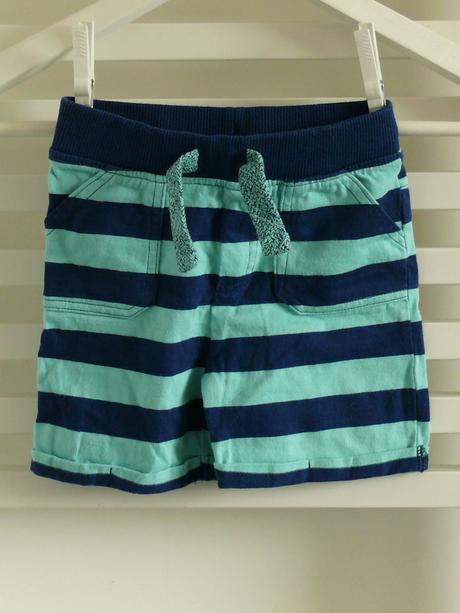 Pruhované šortky, f&f,80