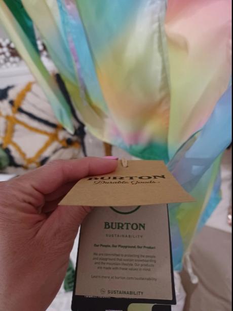 Duhová přechodová šusťáková bunda burton, burton,xs