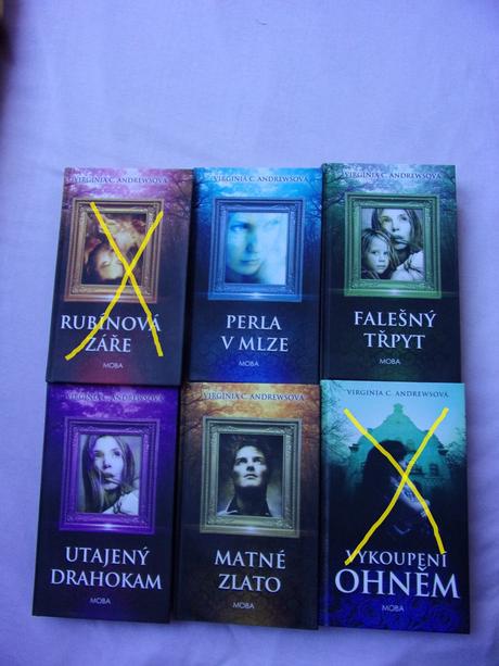 4x kniha - virginia c. andrewsová, 