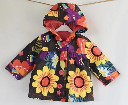 Bunda podzimní vel. 0 - 3 m, nutmeg,62