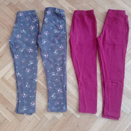 4x zateplené legíny, 128