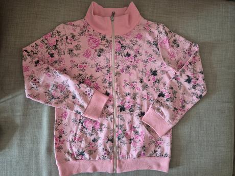 Dívčí rozepínací mikina s&d vel. 158, 158