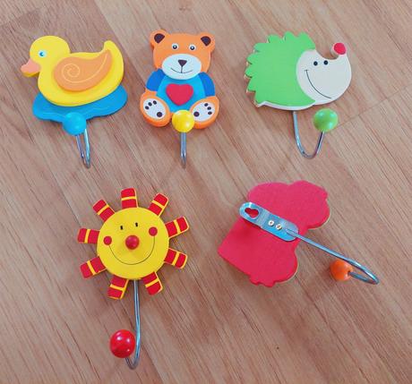 Háčky pro děti - 5 ks,