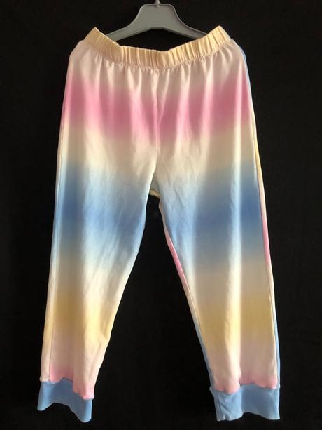 Vel. 110 duhové tenké kalhoty, 110