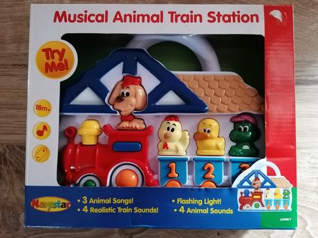 Hrací vláček se zvířátky, 