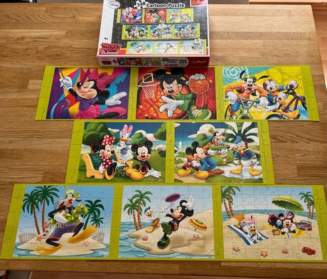 Puzzle trefl mickey mouse & friends 8x obrázek, 