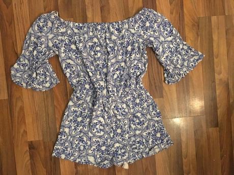 Kraťáskový overal, vel l/xl, ff, f&f,xl