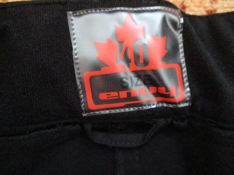 Dámské černé zimní softshellové kalhoty envy l 40, envy,l