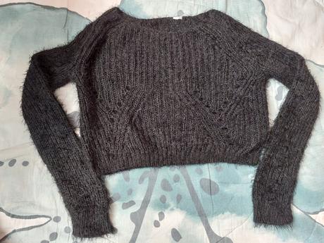 Svetr cropp, h&m,146