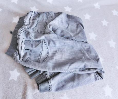 Riflíky denim vel.158/164, denim,164