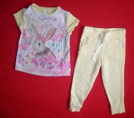 Mikinka, tepláčky a tričko, f&f,92