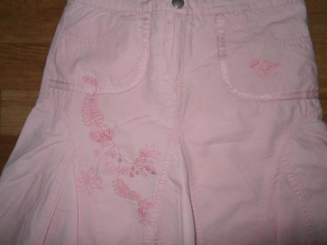 Růžová sukně next,vel.116/122,velmi pěkný stav, next,122
