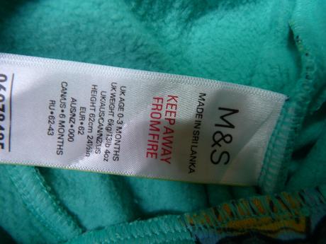 Tepláčky s auty vel.62, marks & spencer,62