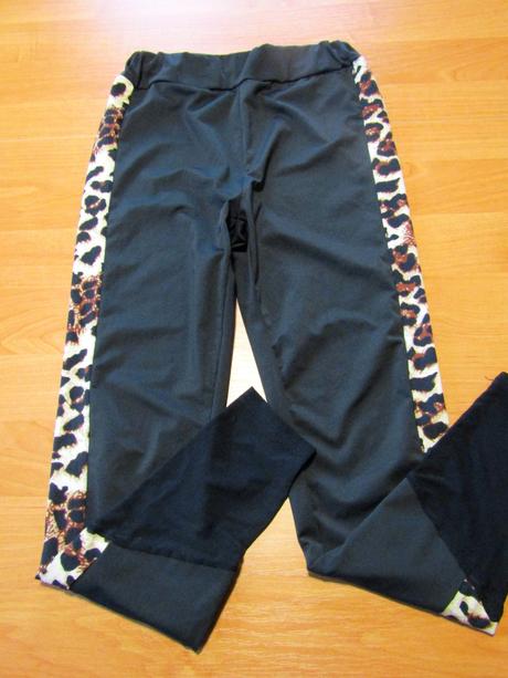 Díčí sportovní legíny vel 152-158, 158