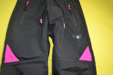 Oteplené softshellové kalhoty,v.134-146, 134 / 140 / 146