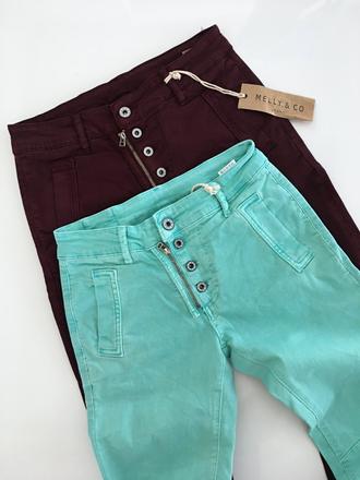 Strečové skinny kalhoty, vel. xs - s, s / xs