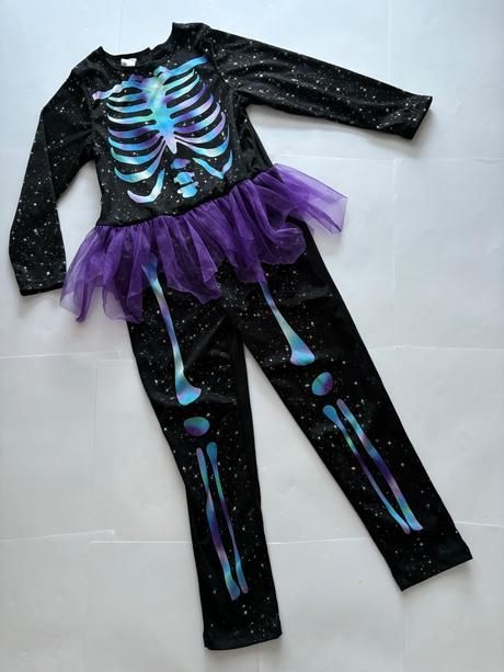 An20/ kostým kostlivka - v.7/8 let, 