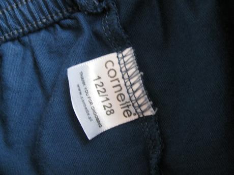 Chlapecké bavlněné modré šortky, cornette,128