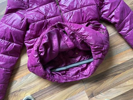 Fialová /fuschie/ prošívaná bunda, vel xl, ff, xl
